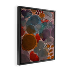 Bold Dreams - colorful red abstract happy art Framed Canvas Print Gallery Image 2