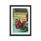 Books and Flowers Framed Art Print Gallery Image 2