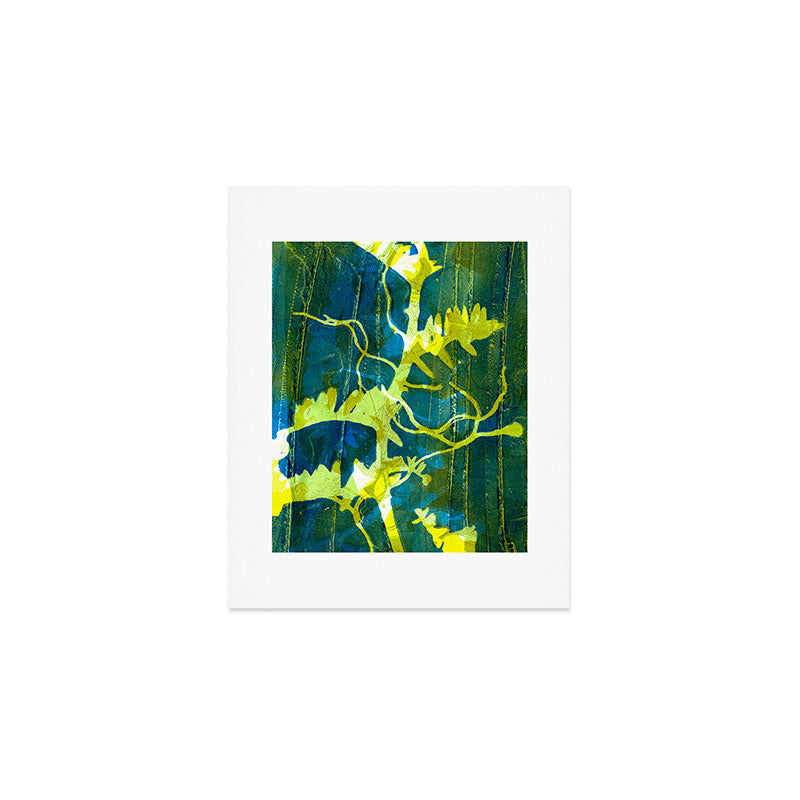 Botanical Mono Print 2 Art Print Gallery Image 1