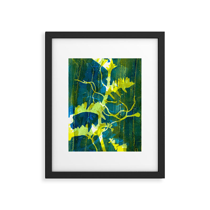 Botanical Mono Print 2 Framed Art Print Gallery Image 5