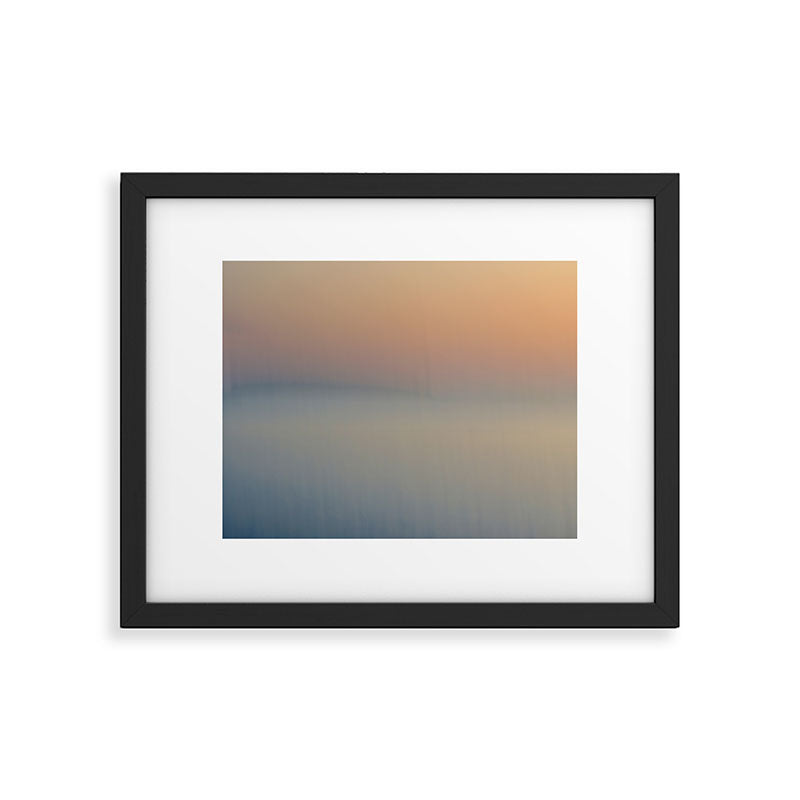 By the Sea - long exposure abstract ocean photograph Framed Art Print Gallery Image 5