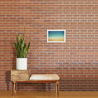 Calm - lake michigan travel photography beach blue Art Print Gallery Image 2