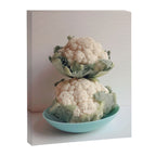 Cauliflower - modern vegetable food still life photograph Canvas Print Gallery Image 6