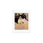 charlotte the cat Art Print Gallery Image 1