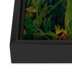 Choose Happy Framed Canvas Print Gallery Image 3