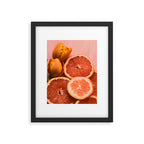 Citrus and Tulips Framed Art Print Gallery Image 5