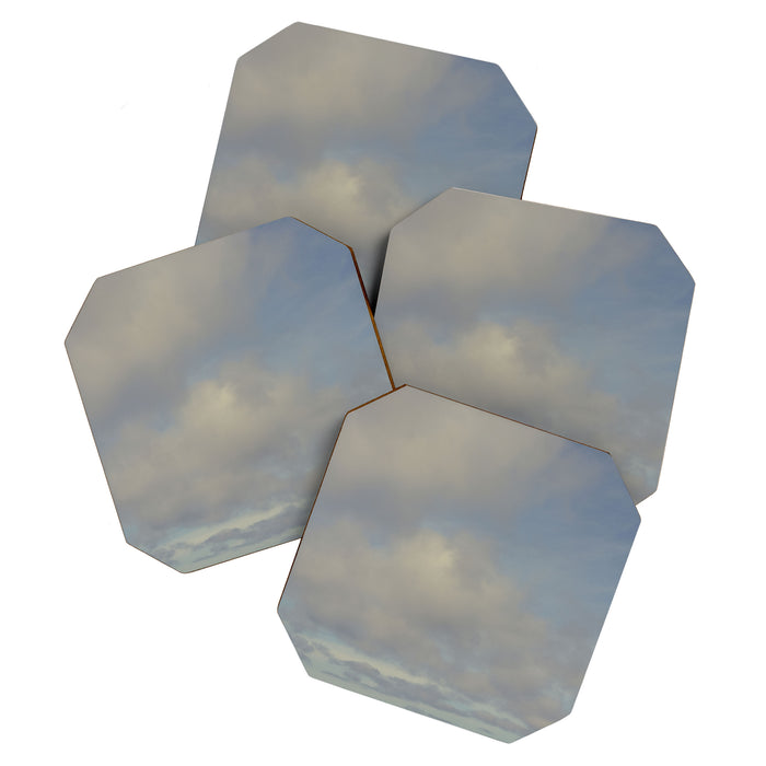 clouds and sea no. 2 - nature ocean photograph Coaster Gallery Image 1