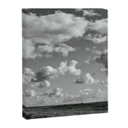 cloudscape - black and white nature photograph Canvas Print Gallery Image 6