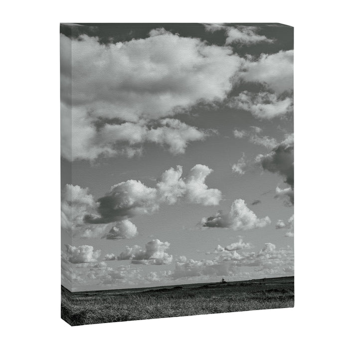 cloudscape - black and white nature photograph Canvas Print Gallery Image 1