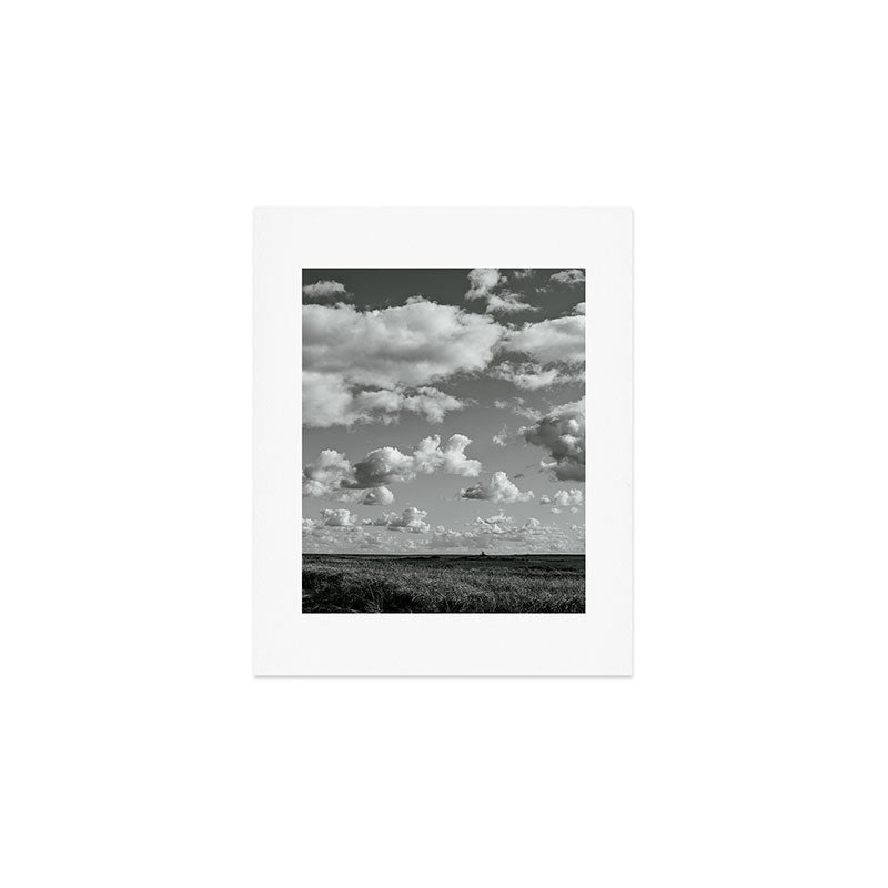 cloudscape - black and white nature photograph Art Print Gallery Image 1