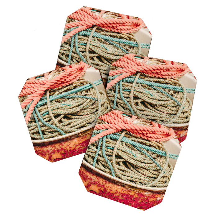 Coastal Nautical Study Coaster Gallery Image 1