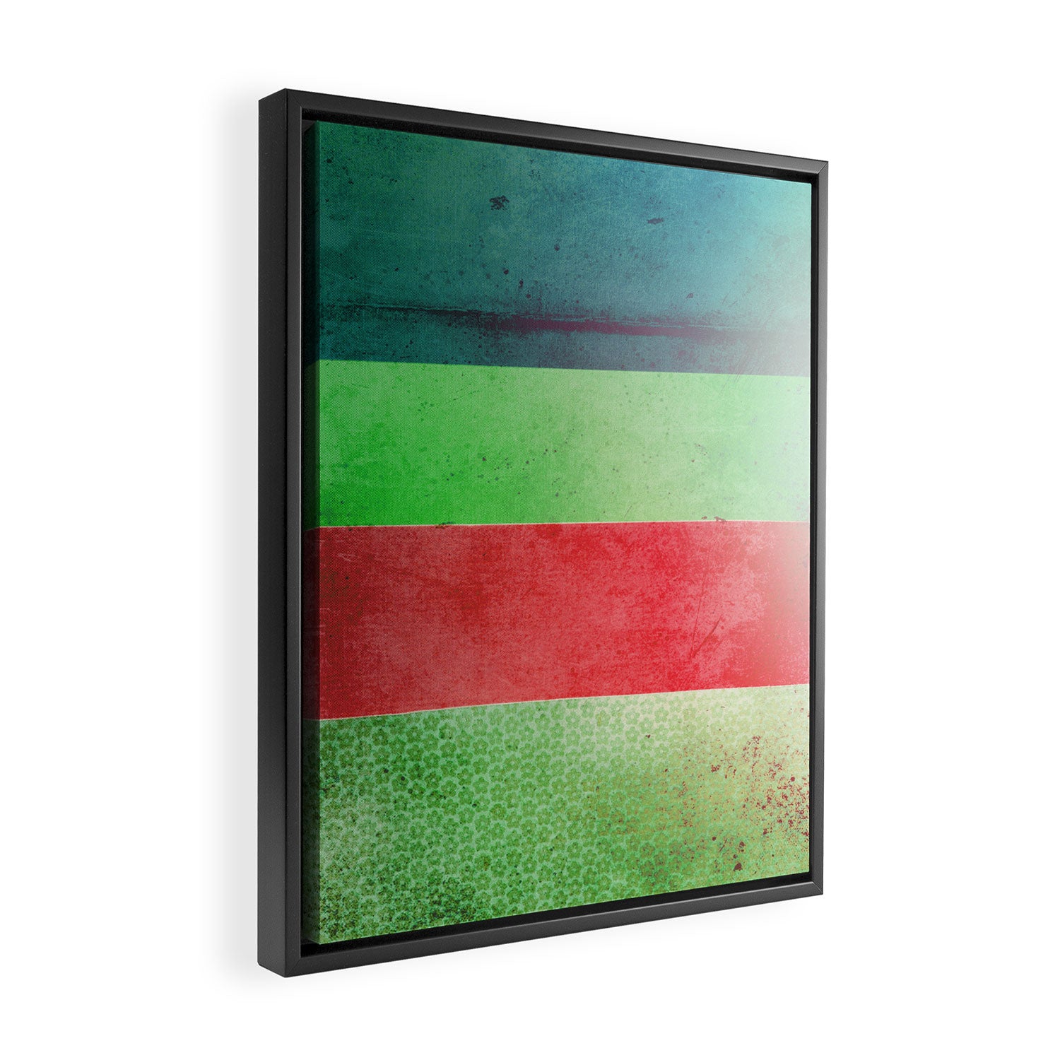Color Joy IV Framed Canvas Print Gallery Image 2
