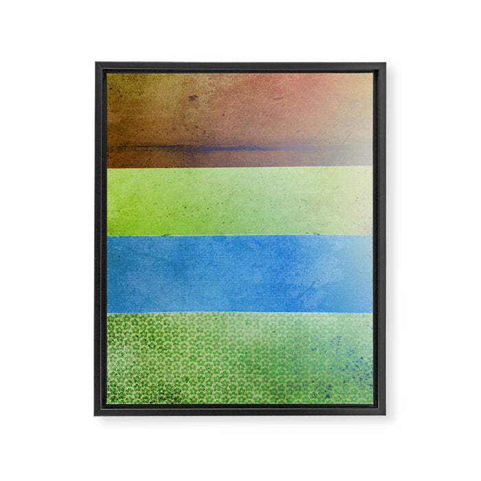 Color Joy VI Framed Canvas Print Gallery Image 1