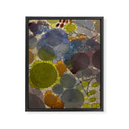 Complmentary - abstract art digital graphic design happy colorful whimsical art Framed Canvas Print Gallery Image 6