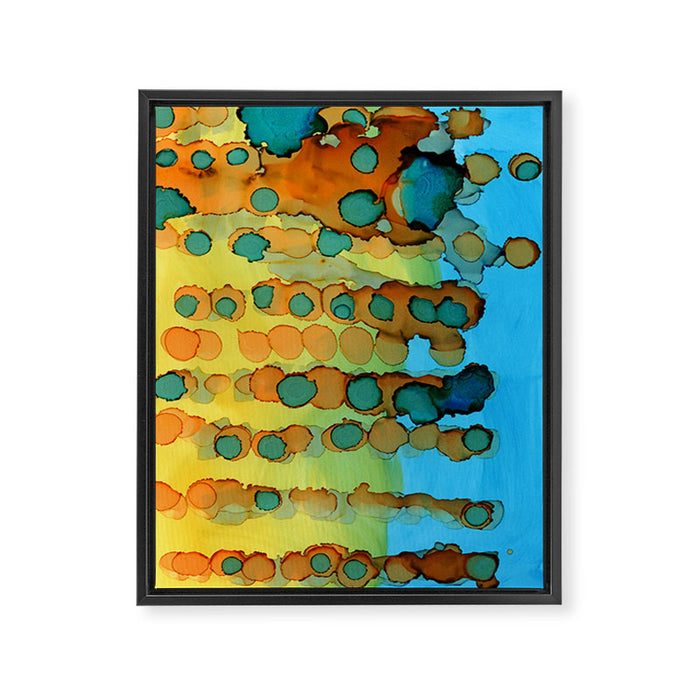 Continually Evolving Framed Canvas Print Gallery Image 1