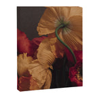 Coquette x botanical poppy flower photograph Canvas Print Gallery Image 6