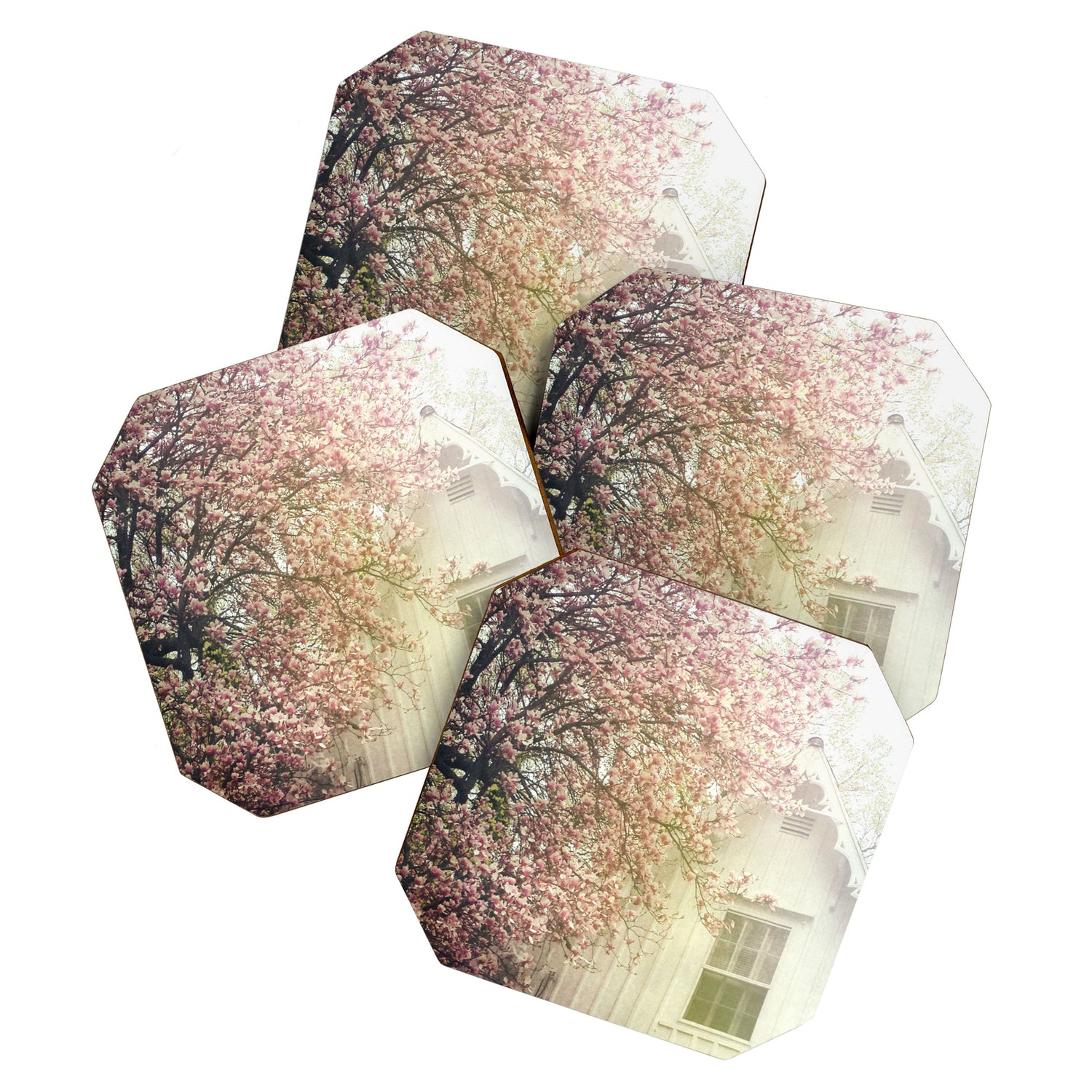 Cottage and Magnolias Coaster Gallery Image 1