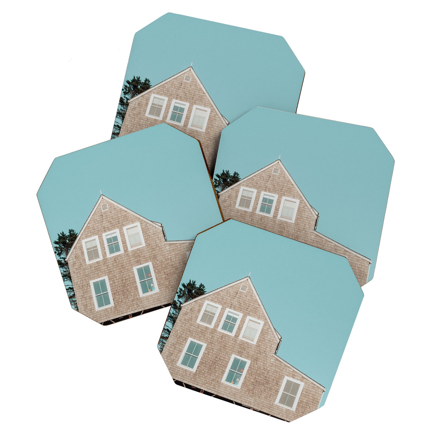 Cottage by the Sea Coaster Gallery Image 1