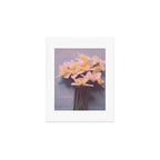 Daffodils on Blue Table - Modern Flower Photo Art Print Gallery Image 1