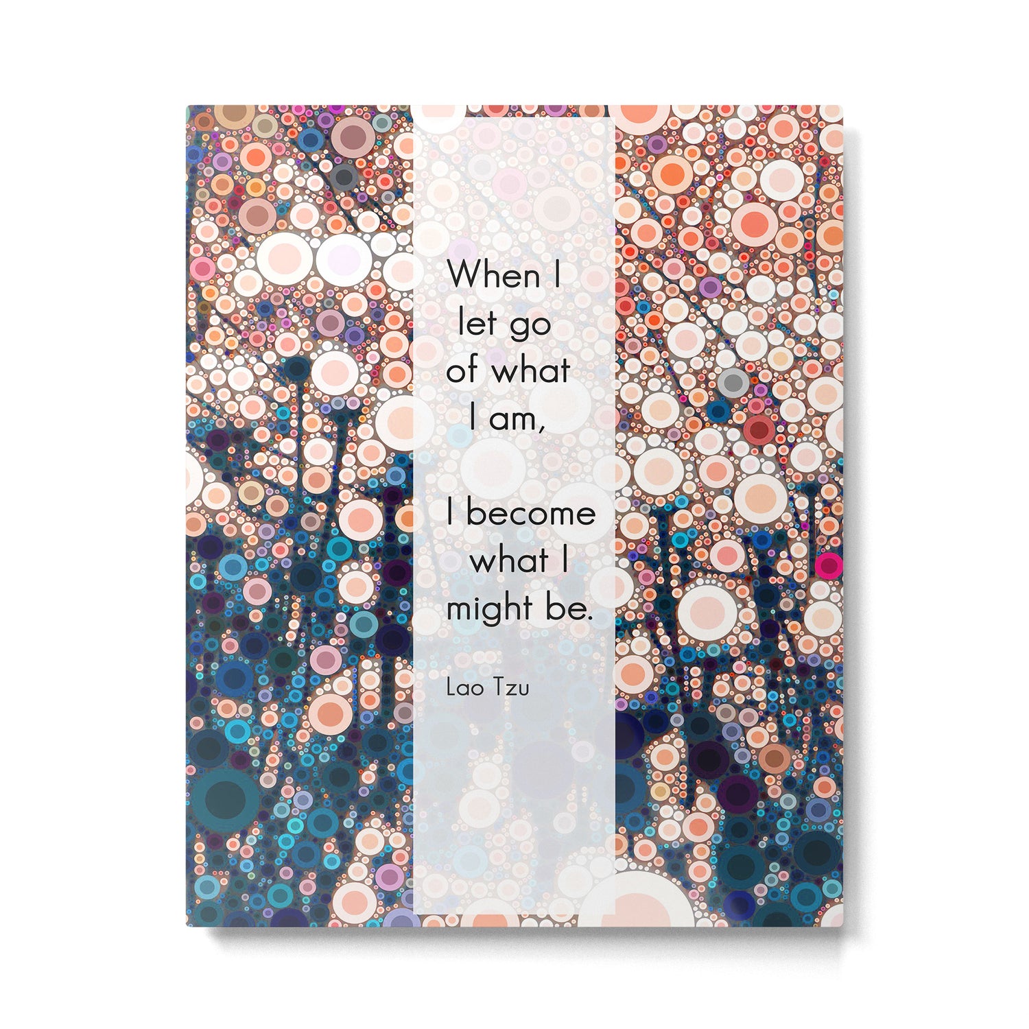 Daily Meditation Quote Metal Print Gallery Image 6
