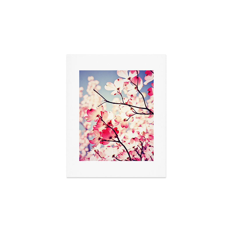 Dialogue With the Sky - Blue tones Art Print Gallery Image 1