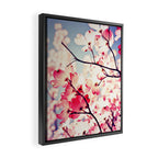 Dialogue With the Sky - Blue tones Framed Canvas Print Gallery Image 2