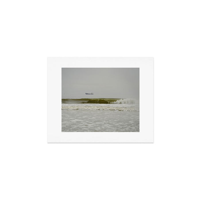 Distant Freighter Art Print Gallery Image 1