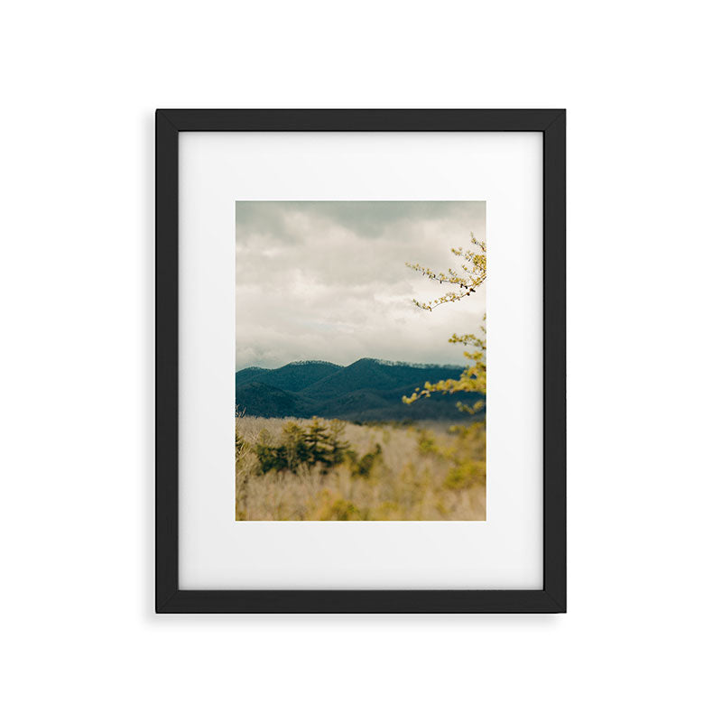 Early Spring in the Mountains north carolina blue ridge landscape photograph Framed Art Print Gallery Image 5