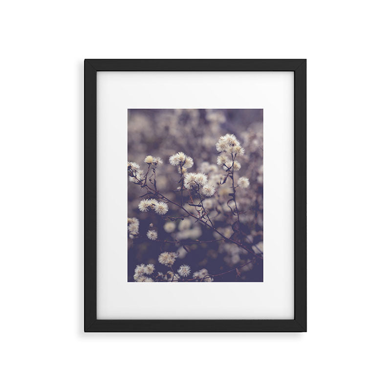 fading autumn - nature wildflower photograph Framed Art Print Gallery Image 5