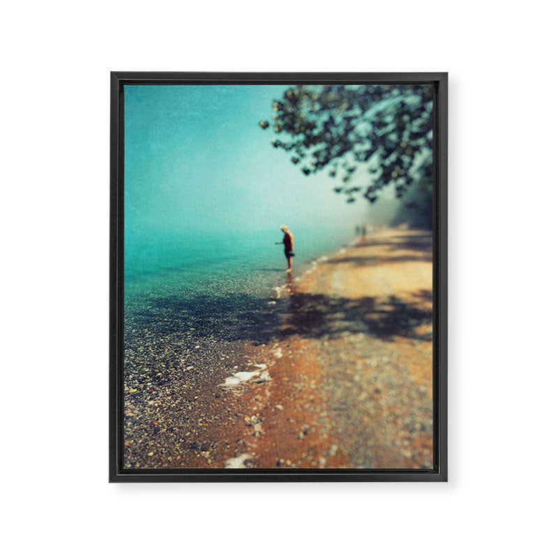 Finding the One that Speaks to the Heart Framed Canvas Print Gallery Image 6