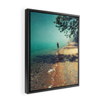 Finding the One that Speaks to the Heart Framed Canvas Print Gallery Image 2