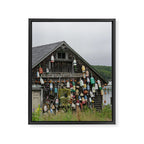 Fish House - travel photography Maine New England building Framed Canvas Print Gallery Image 6