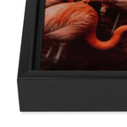 Flamingos Framed Canvas Print Gallery Image 3