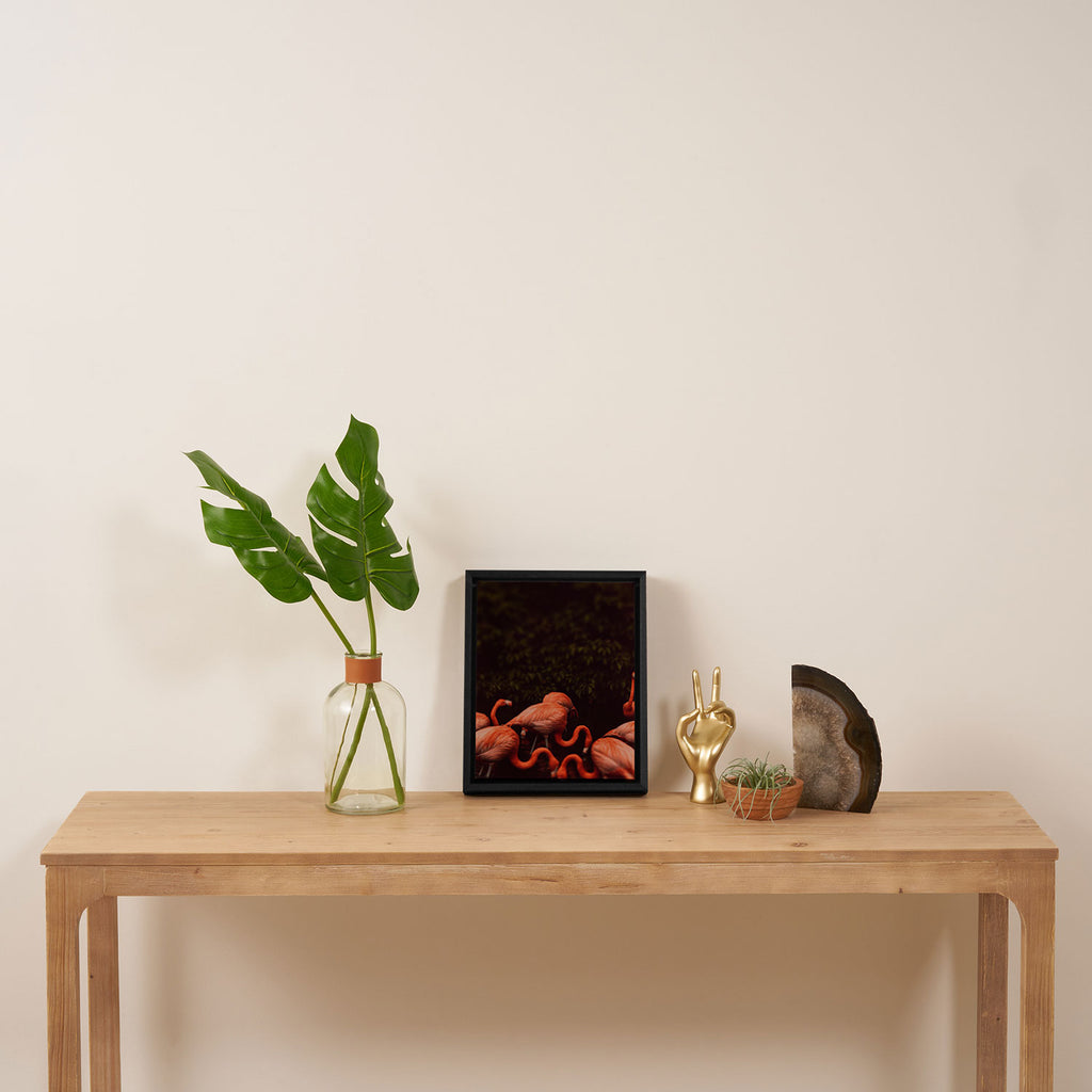 Flamingos Framed Canvas Print Gallery Image 4