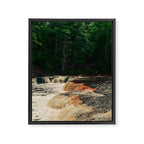 Flow Framed Canvas Print Gallery Image 6