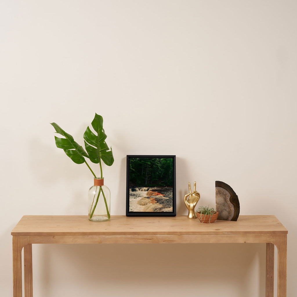 Flow Framed Canvas Print Gallery Image 4