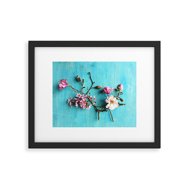Flowers of Spring - colorful floral still life photograph Framed Art Print Gallery Image 5