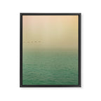 Flying Over the Sea Framed Canvas Print Gallery Image 6