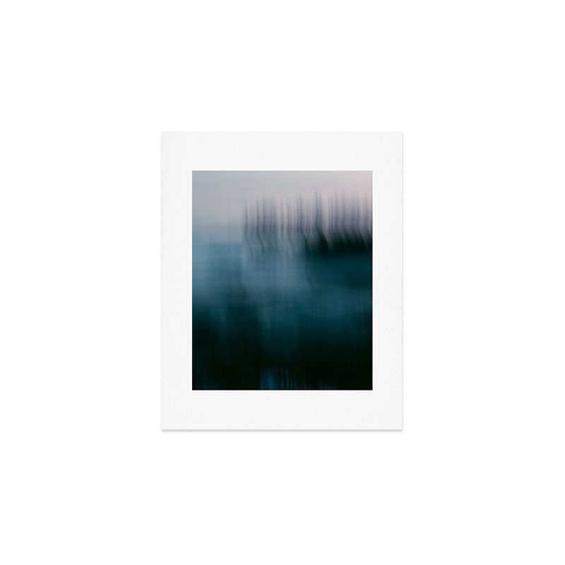 Forest Wilderness by the Sea Abstract Art Print Gallery Image 1