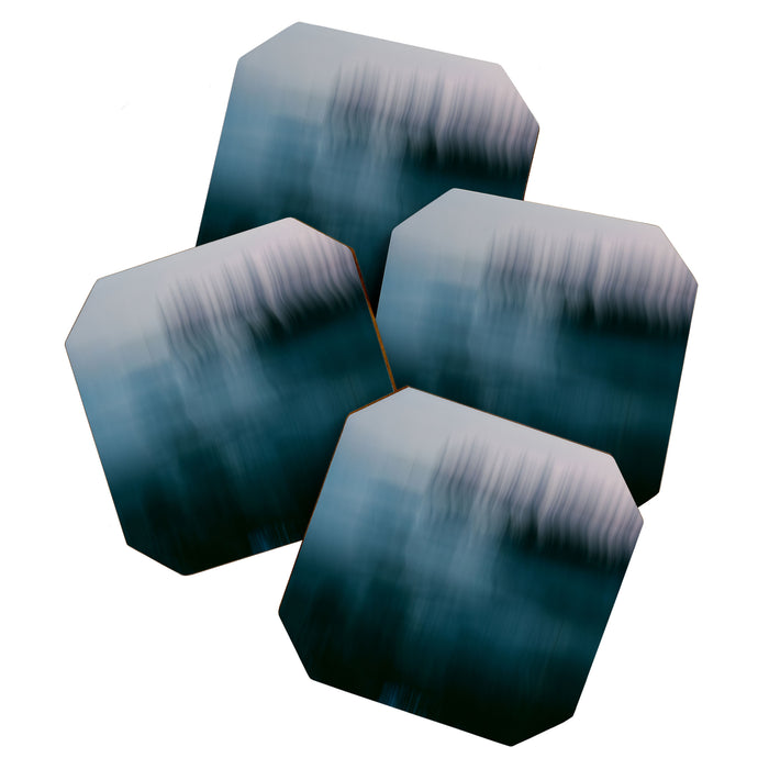 Forest Wilderness by the Sea Abstract Coaster Gallery Image 1