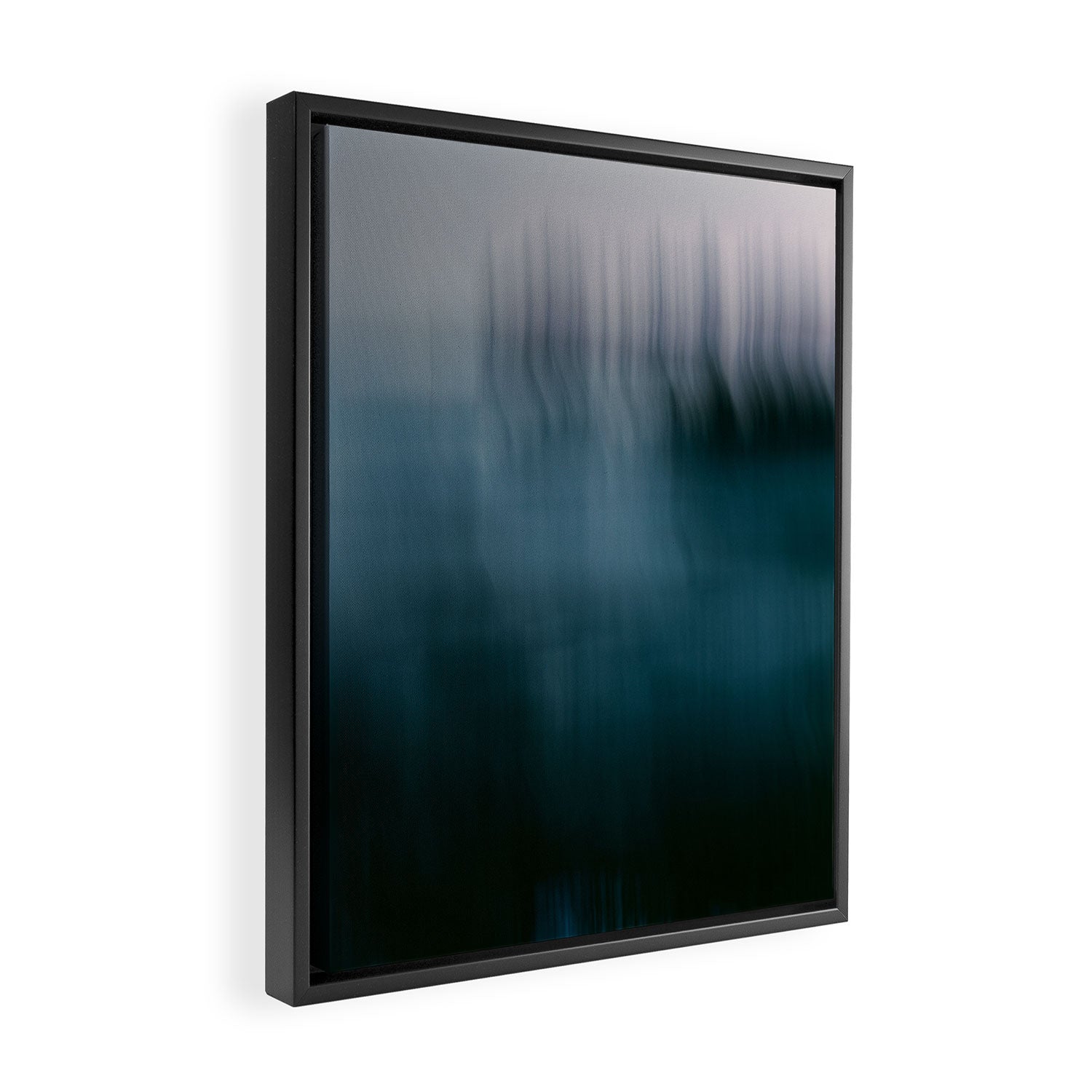 Forest Wilderness by the Sea Abstract Framed Canvas Print Gallery Image 2
