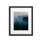 Forest Wilderness by the Sea Abstract Framed Art Print Gallery Image 5