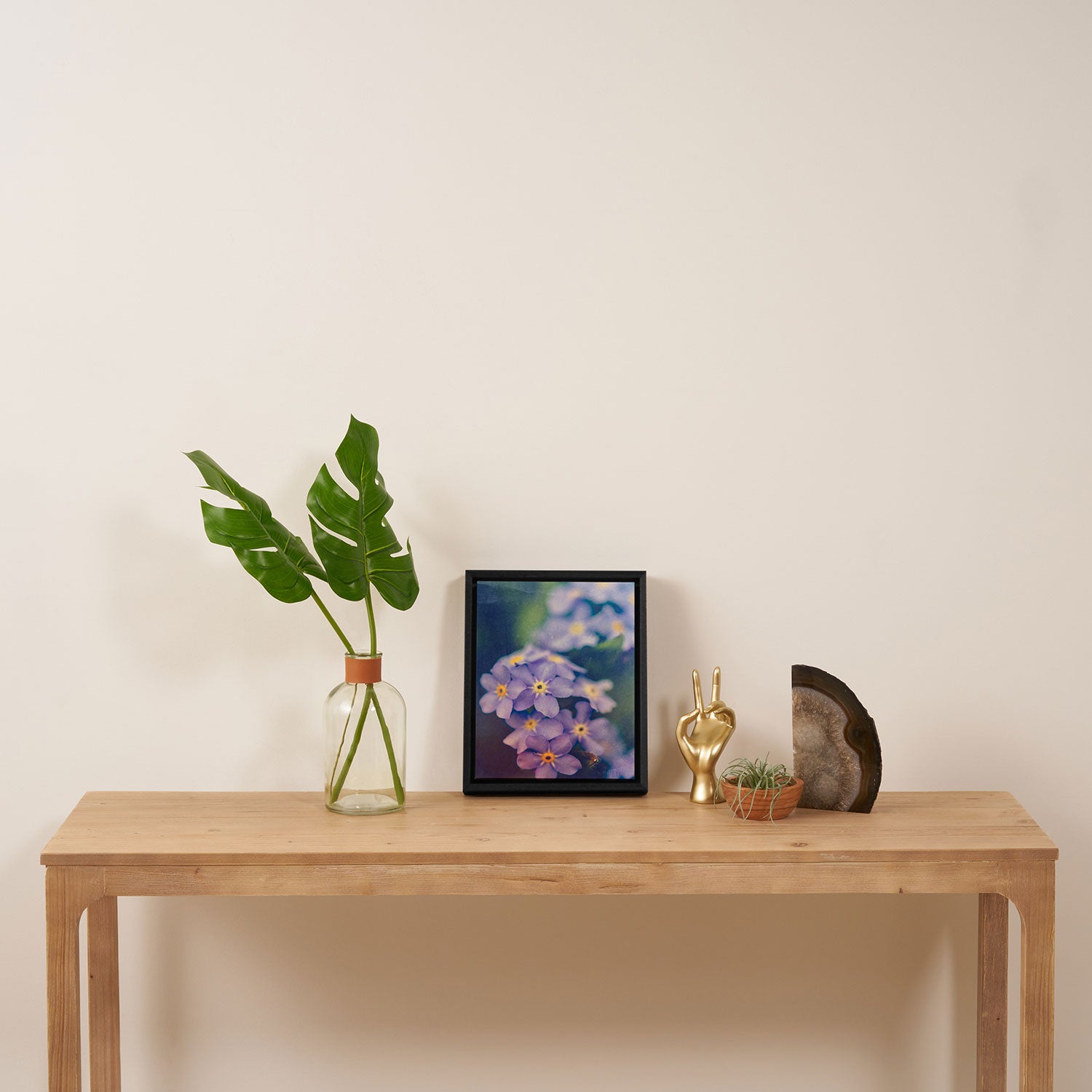 Forget Me Not Framed Canvas Print Gallery Image 4