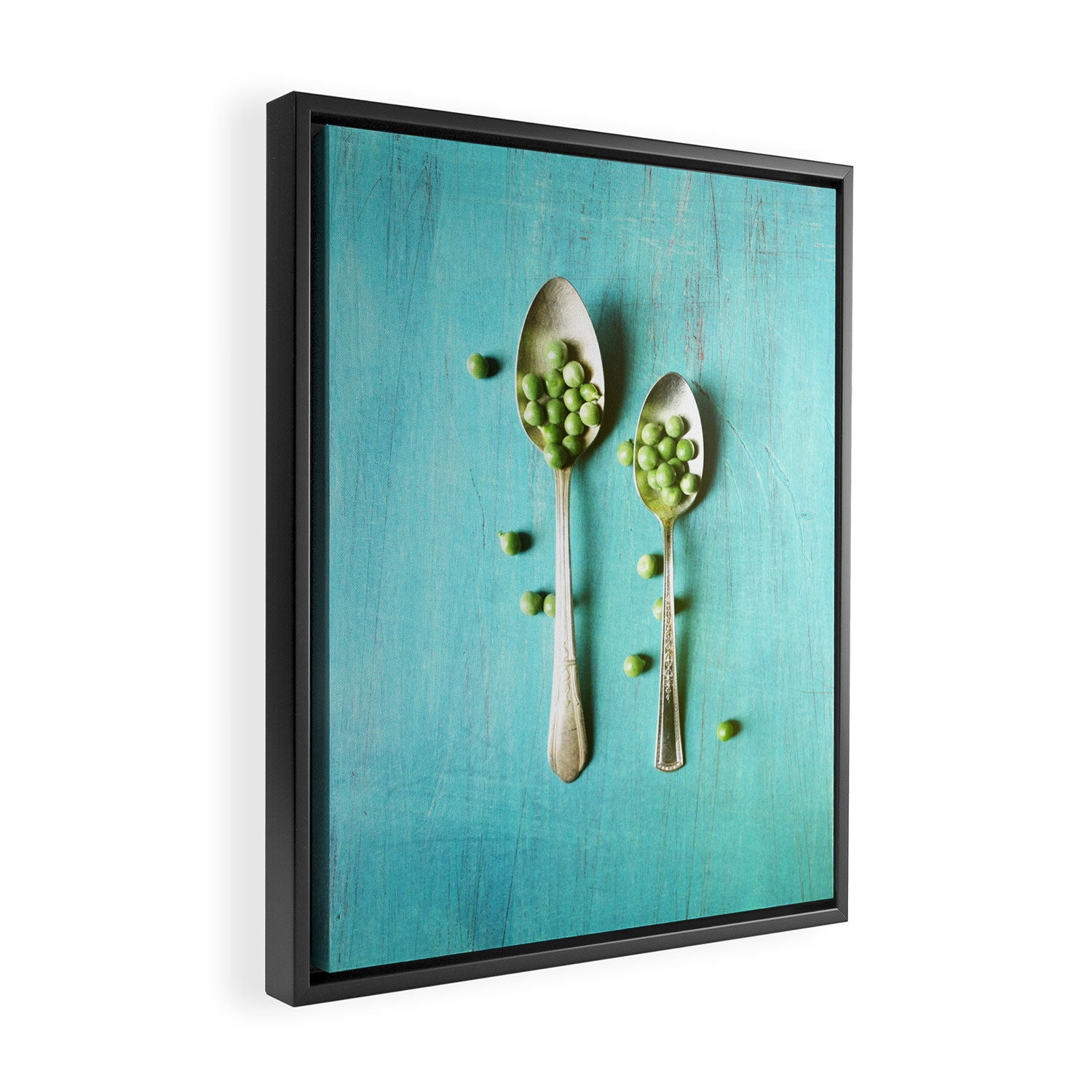 Give Peas a Chance Framed Canvas Print Gallery Image 2