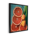 Grapefruit and Tulips Framed Canvas Print Gallery Image 2