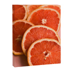 Grapefruit on Pink - still life floral photograph Canvas Print Gallery Image 6