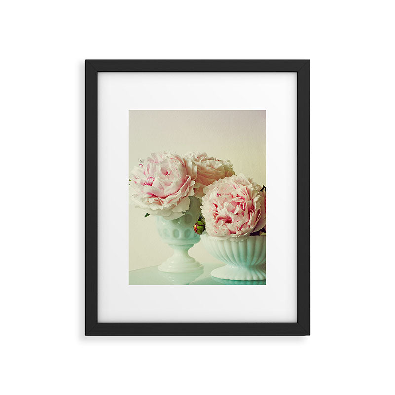 Her Heart Sang a Beautiful Song cottage core flower photograph Framed Art Print Gallery Image 5