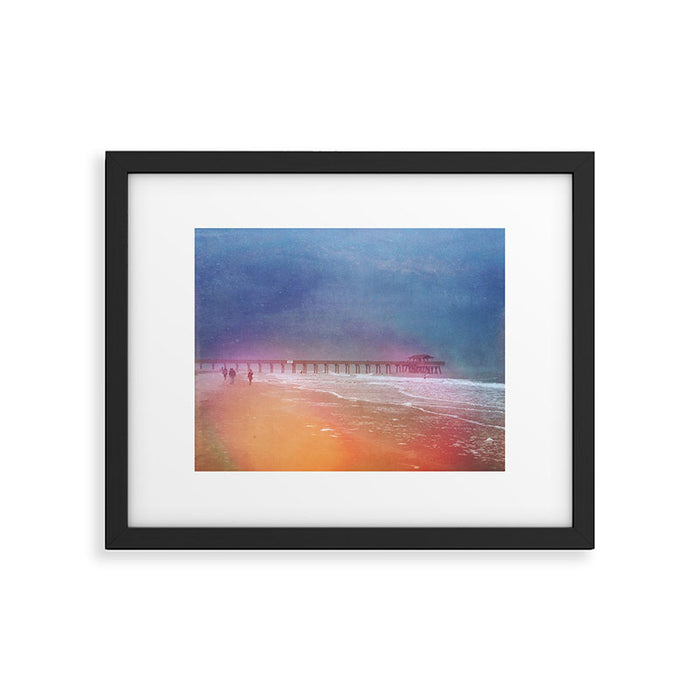 Her Heart was as Wild as a Stormy Sea Framed Art Print Gallery Image 1