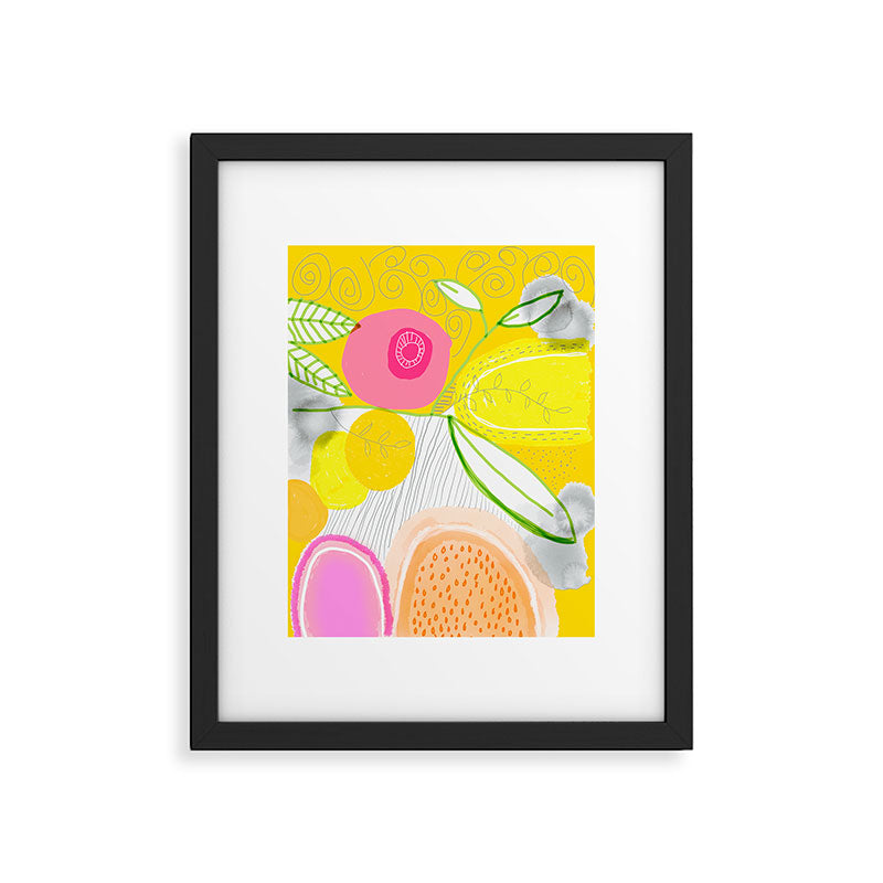 Her Mind Was Filled with Positive Thoughts Framed Art Print Gallery Image 5