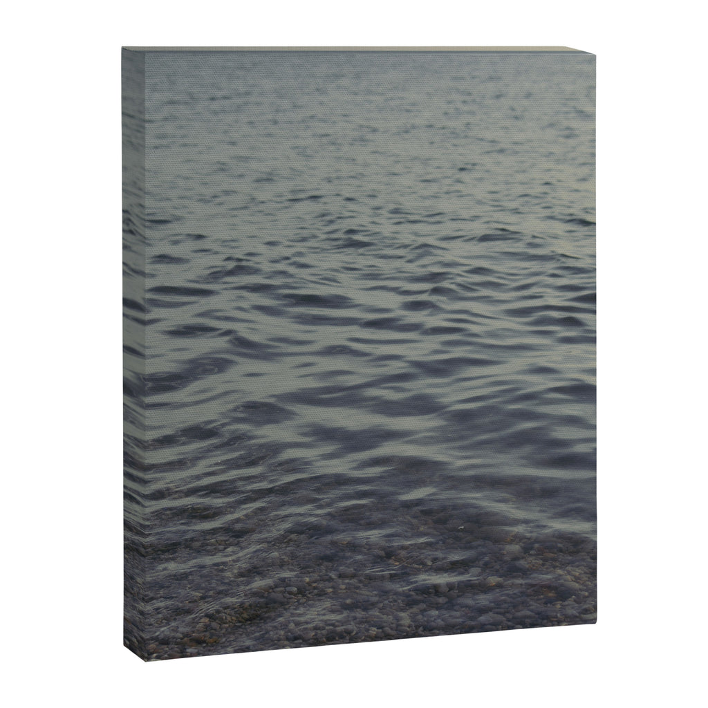 How Far is the Horizon - Lake Michigan nature travel photography Canvas Print Gallery Image 6